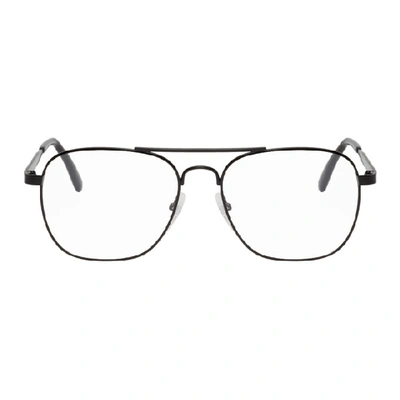 Balenciaga Eyewear Square Glasses - Black In 001 Shinyb
