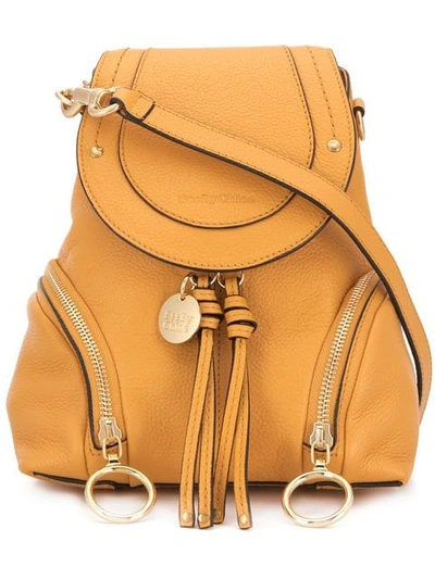 See By Chloé Mini Backpack In Yellow