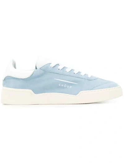 Ghoud Low Top Trainers In Blue
