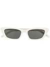 Saint Laurent Sl277 Sunglasses In White