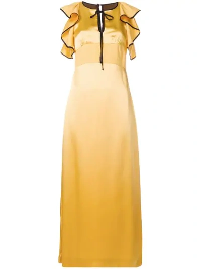 alexa chung gold dress Marc Fisher Ltd main image 1