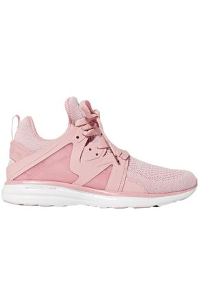 Apl Athletic Propulsion Labs Apl® Athletic Propulsion Labs Woman Stretch-knit Sneakers Pastel Pink