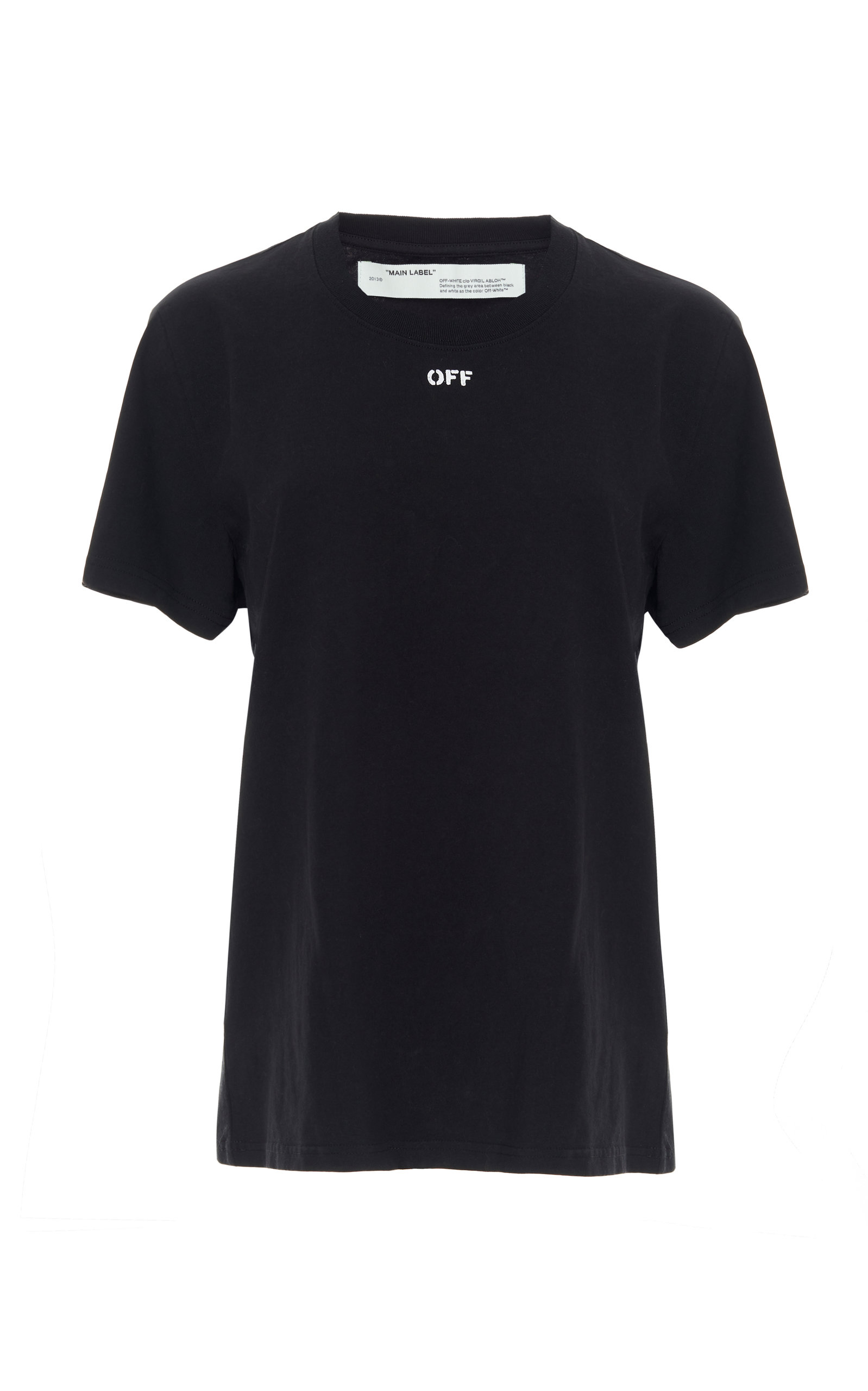 off white logo tee