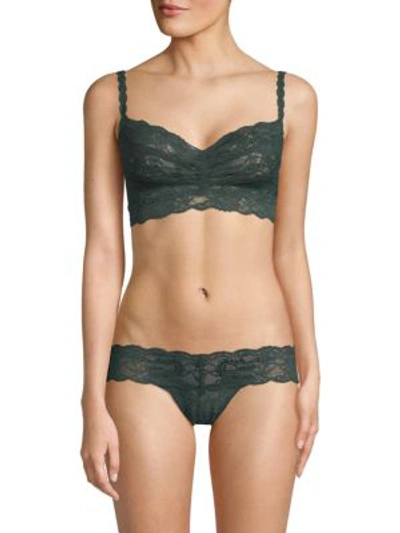 Cosabella Never Say Never Sweetie Soft Bra In Darkest Spruce