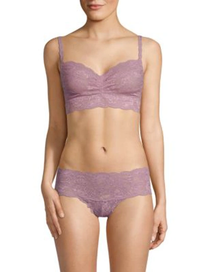 Cosabella Never Say Never Sweetie Soft Bra In Grape