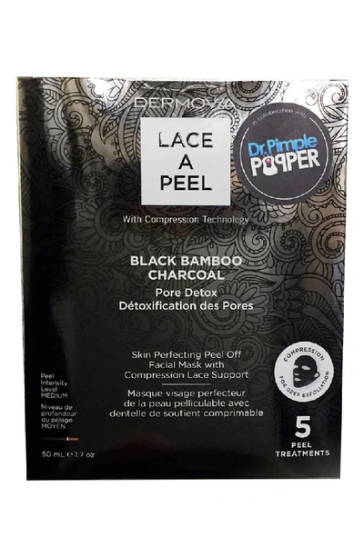 Dermovia Lace A Peel Black Bamboo Charcoal Peel Off Mask