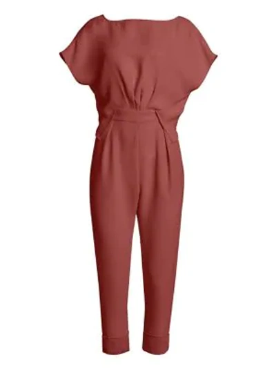 Rachel Comey Paloma Crepe Jumpsuit In Off White