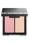 Kosas Color & Light: Crème Cream Blush & Highlighter Duo 8th Muse .32 oz / 9 Ml/g