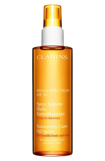 Clarins Sunscreen Care Oil Spray Broad Spectrum Spf 30 5 oz/ 150 ml