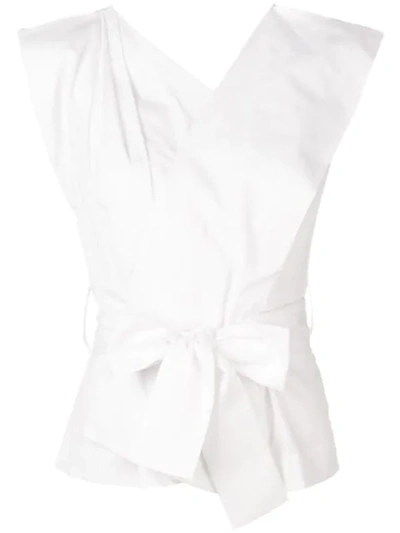 Vivienne Westwood V-neck Shirt In White