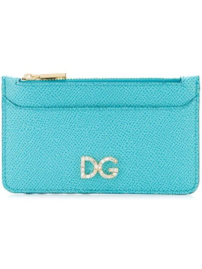 Dolce & Gabbana Dg Wallet In Blue