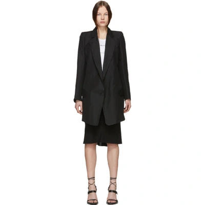 Ann Demeulemeester Loose In Black