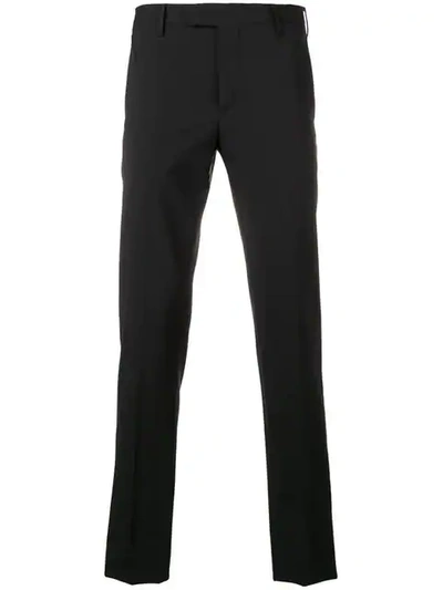 Pt01 Skinny Fit Trousers In Black