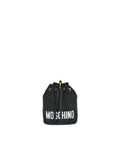 Moschino Bucket Bag In Black