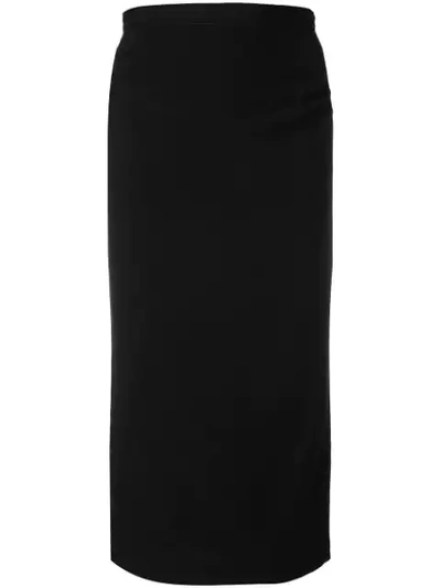 N°21 High-rise Pencil Skirt In Black