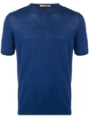 Nuur Round Neck T In Blue