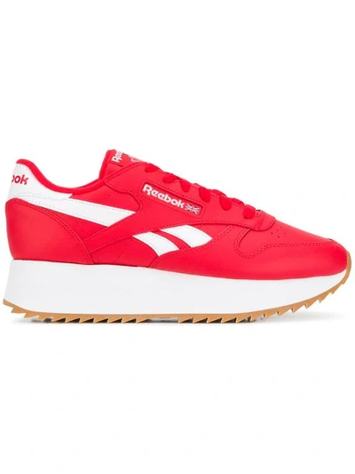 Reebok Classic Platform Sneakers In Red | ModeSens