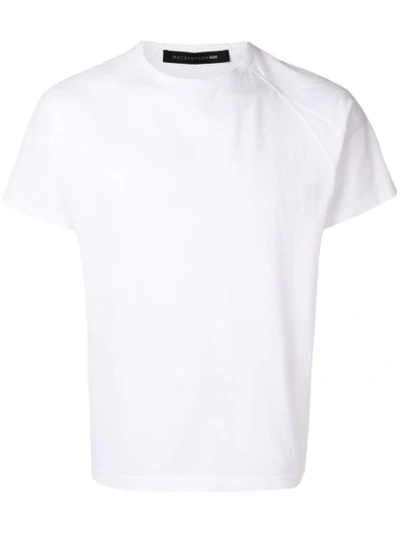Mackintosh White Cotton Blend 0004 T-shirt