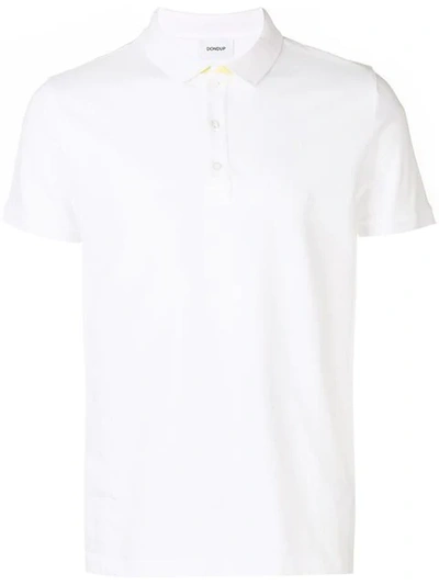 Dondup Basic Polo Shirt In White