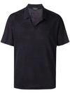 Roberto Collina Classic Polo Shirt In Blue