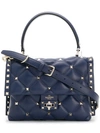 Valentino Garavani Candystud Tote In Blue