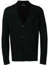 Roberto Collina Basic Cardigan In Blue