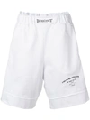 Ih Nom Uh Nit Couture Atelier Logo Shorts In White