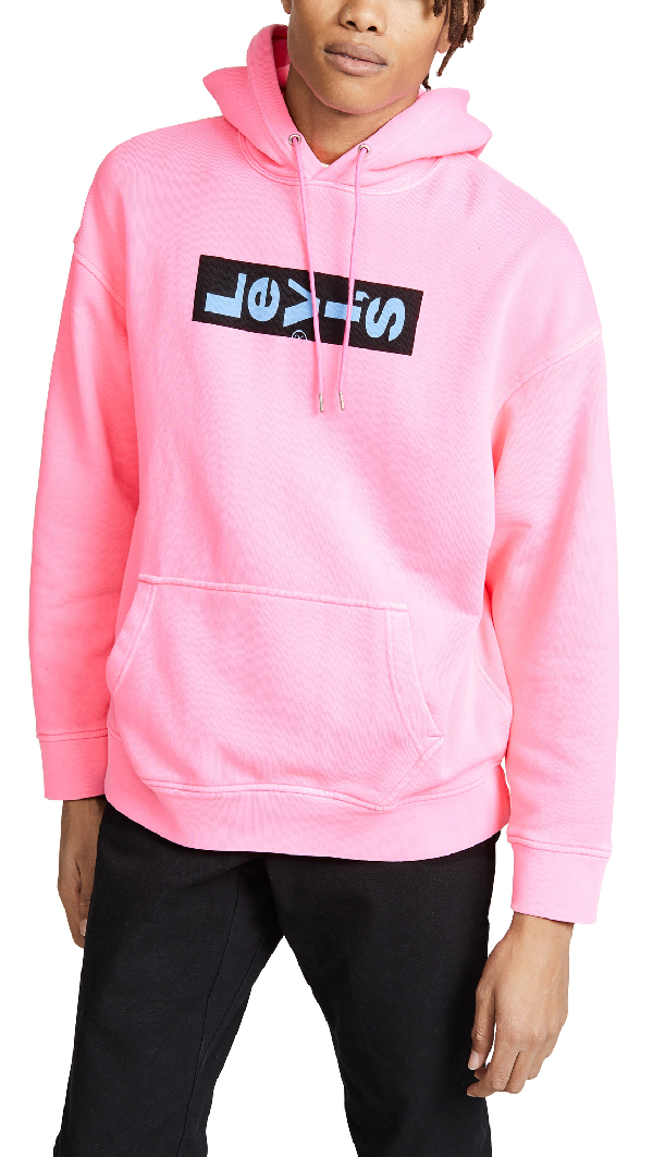 levis flower hoodie