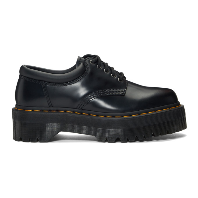black 8053 quad platform derbys