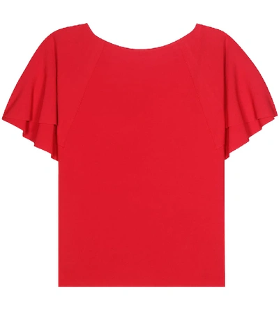 Valentino Jersey Top In Red