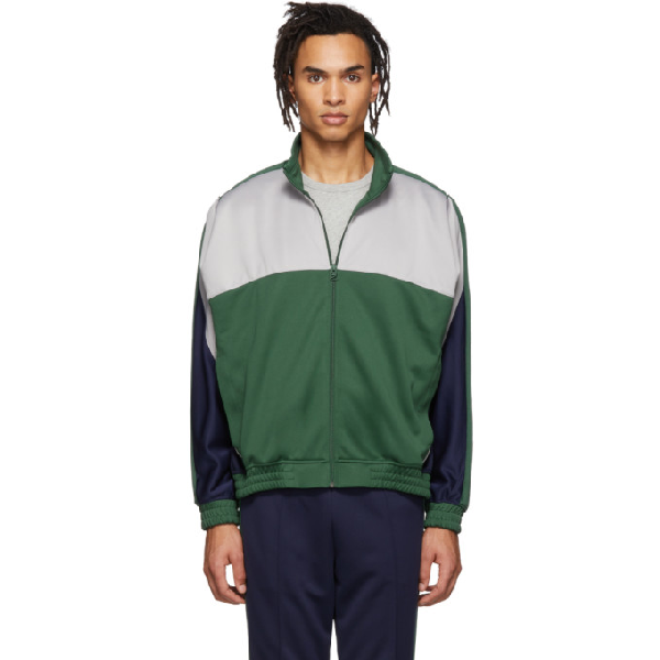 nike green track jacket