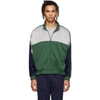 Nike Green & Grey Martine Rose Edition Nrg Track Jacket In Multicoloured