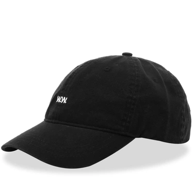 Wood Wood Aa Low Profile Cap In Black