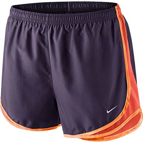 purple and orange nike shorts