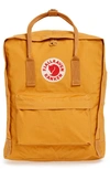 Fjall Raven Fjällräven Kånken Water Resistant Backpack In Ochre