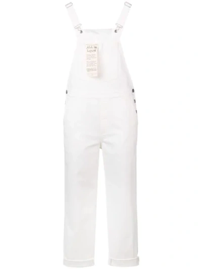 Stella Mccartney Classic Dungarees In White