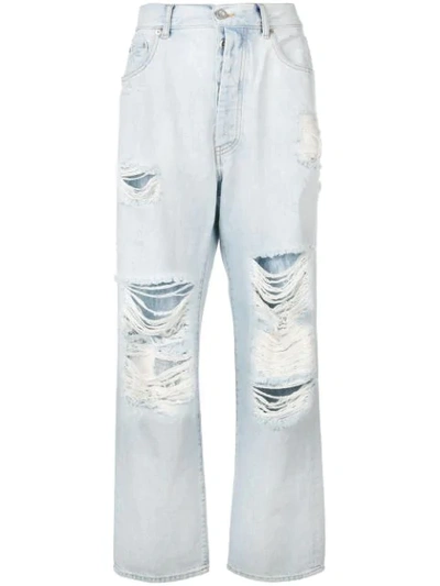 Ben Taverniti Unravel Project Extremely Distressed Boyfriend Jeans