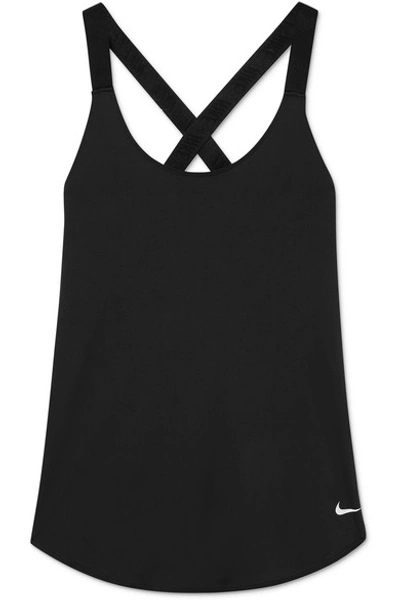 Nike Elastika Dri-fit Tank In Black