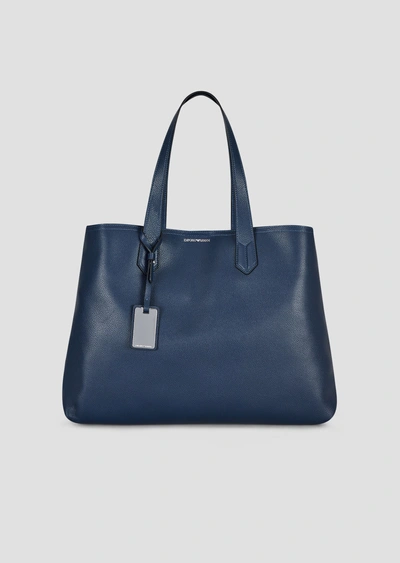 Emporio Armani Shoppers - Item 45445526 In Navy Blue