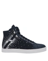 Hogan Rebel Sneakers In Dark Blue