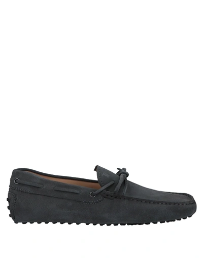 Tod's Loafers In Lead