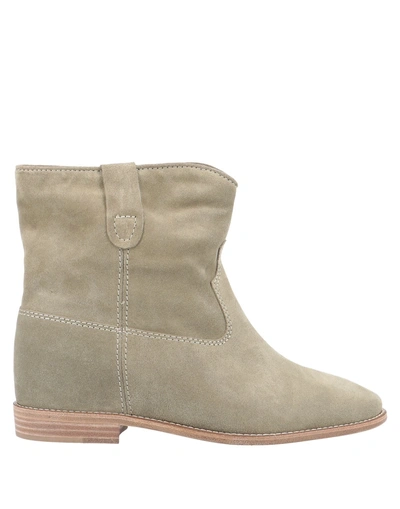 Isabel Marant Ankle Boots In Grey