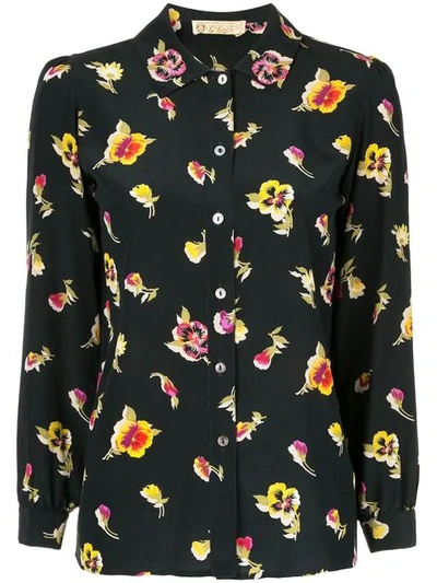 Pre-owned Gucci Printed Shirt In Black