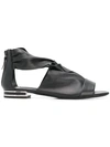 Casadei Sade Sandals In Black