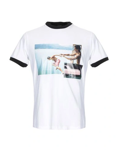 N°21 Short Sleeve T-shirt In White