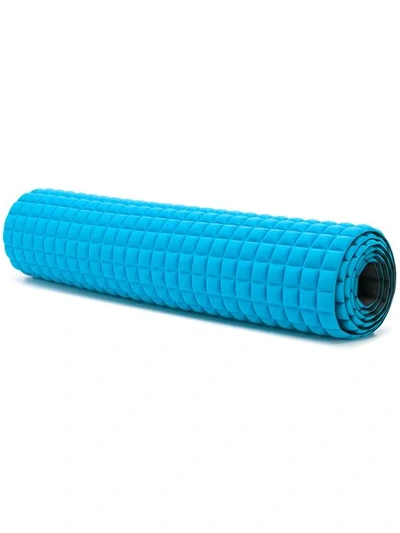 No Ka'oi Textured Yoga Mat In Blue
