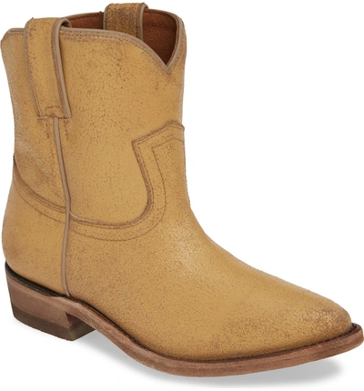 Frye Billy Bootie In Sunflower Leather