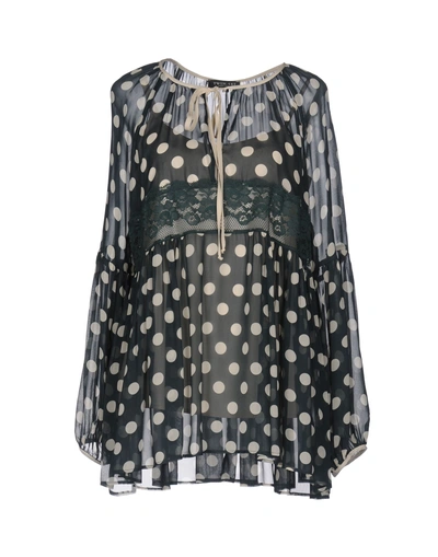 Twinset Blouse In Dark Green