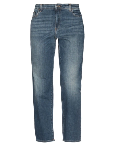 Emporio Armani Jeans In Washed Denim