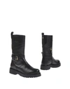 Twinset Knee Boots In Black